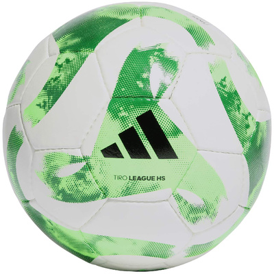 Piłka nożna Adidas Tiro Match biało-zielona HT2421+karton