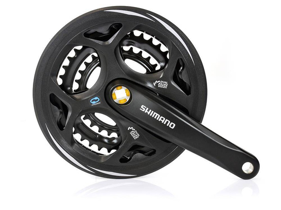 Mechanizm korbowy 8rz czarny SHIMANO FC-M311 48/38/28 170mm