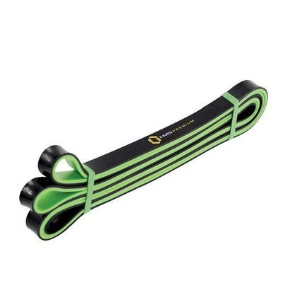 GUMA do ćwiczeń HMS GU6 Zielono- czarna 17 x 5 x 2250mm