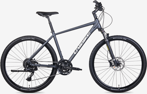 Unibike Viper M 21" szary rower 