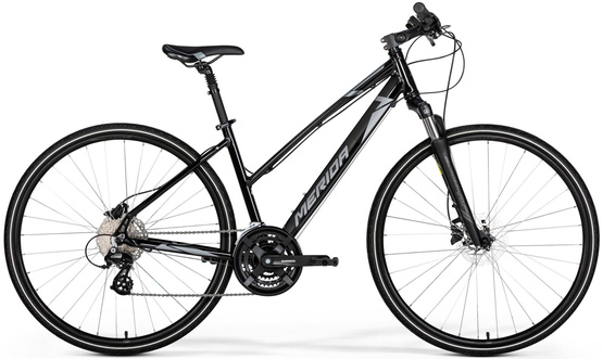 Merida Crossway 15-D lady S 43 cm glossy black rower 