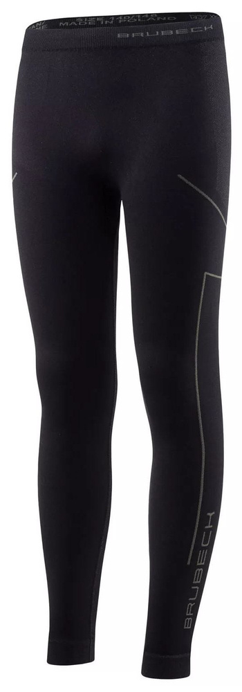 Spodnie dziecięce Thermo Junior Brubeck  LE1354J czarno/grafitowy 152/158