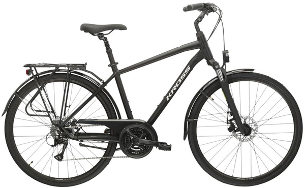 Kross Trans 3.0 M 28 M(19") rower czarny/szary mat BG (B6)
