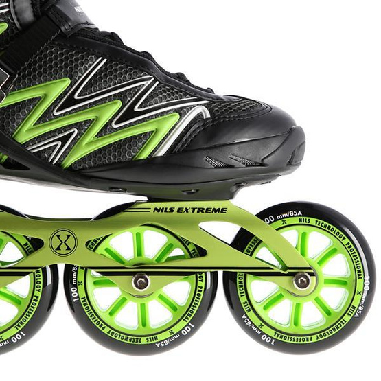 Łyżworolki Nils Extreme NA8660 zielony roz. 42