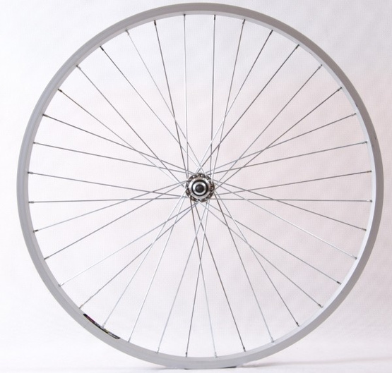 Koło rowerowe 27" przód PAOA alu/alu, sr