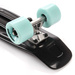 Deskorolka Meteor plastikowa black/mint/silver