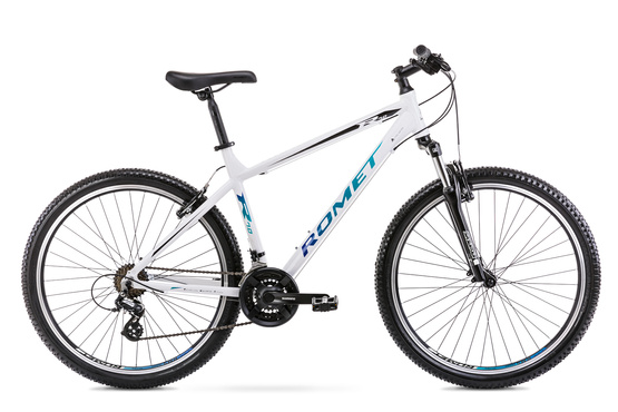 Rower Romet Rambler R7.0 27,5  L(19") biało-czarno-niebieski (M3S.5)