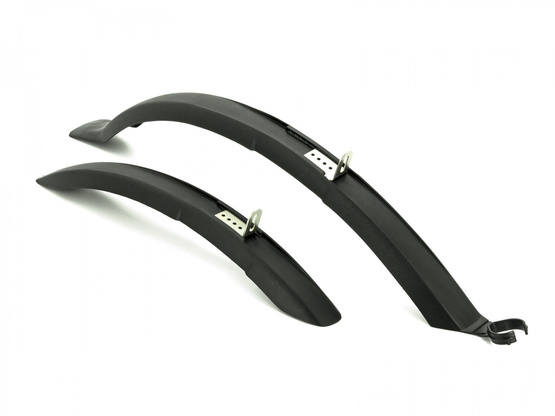 Błotniki 24-29 plastikowe Author AXP-02 X24 czarne, szerokość 58mm