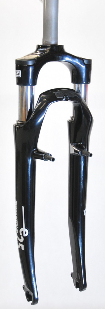 Amortyzator 28" SR Suntour CR85-E25 skok 63mm, 1-1/8 21cm, gwint, piwoty, sprężyna, czarny