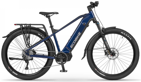EcoBike rower elektryczny RX500 BLUE SUV 21 CAN + bateria 20 Ah