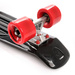Deskorolka Meteor plastikowa black/red/silver