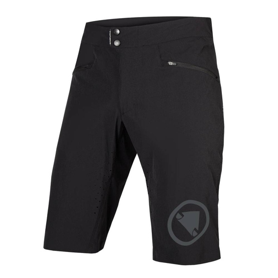 Spodenki krótkie Szorty Endura SingleTrack Lite - krój standard, Czarne XL