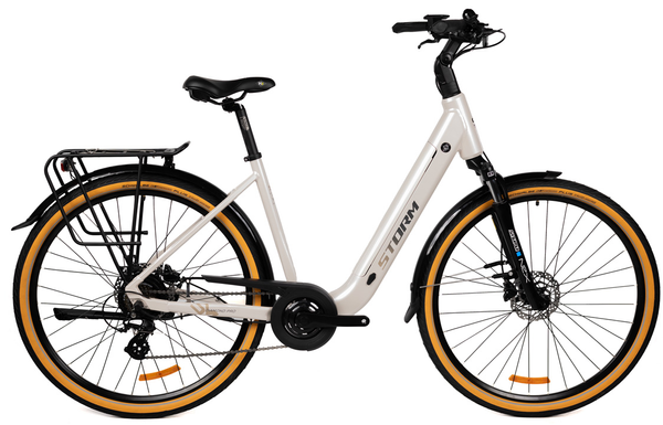 Rower elektryczny Storm E-DIAMOND PRO lady 28" 19" Cappuccino