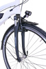 Rower Elektryczny 28" HAWK E-Trekking BAFANG Lady 46 cm Matt Morning Gray