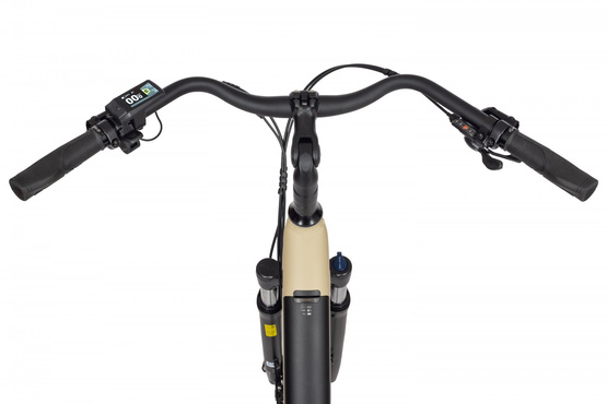 Ecobike rower elektryczny X-CITY Cappucino V2 L 28 17"