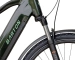 Barton M100 Men 28" 720 Wh 18" zielony rower elektryczny 