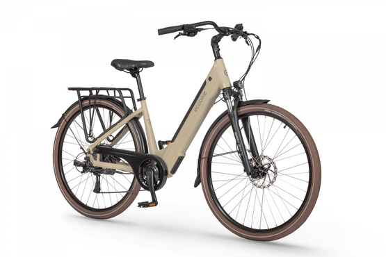 Ecobike rower elektryczny X-CITY Cappucino V2 L 28 17"