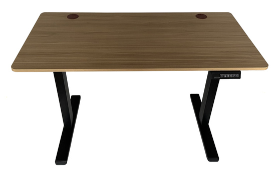 Biurko regulowane VertiGo RXD1-3-2RR czarno-brązowe 120x60 cm Wysokość: 71-120 cm