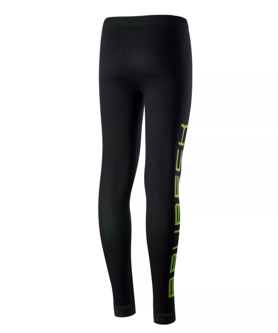 Komplet bielizny piłkarskiej KP1028J z czapką DRY Junior czarny/neonowy roz. 140/146