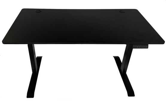 Biurko regulowane VertiGo Dual RXD2-3-3RR czarne 140x70 cm Wysokość: 71-120 cm