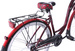 Rower miejski 28 Fuzlu Arizona 28 S3 bordowy