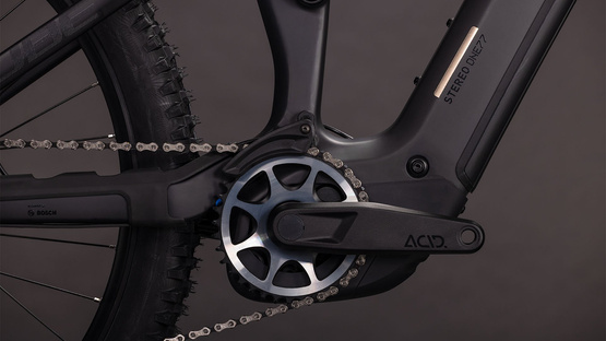 Cube Stereo Hybrid ONE77 HPC SLX 800 L blackline rower elektryczny