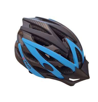 Kask rowerowy PNY-20 czarno/niebieski mat M (54-58cm) AVO