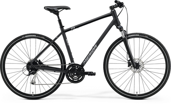 Merida Crossway 20 L (55) black silver rower 