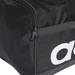 Torba adidas Essentials Linear Duffel Medium czarno- biała HT4743