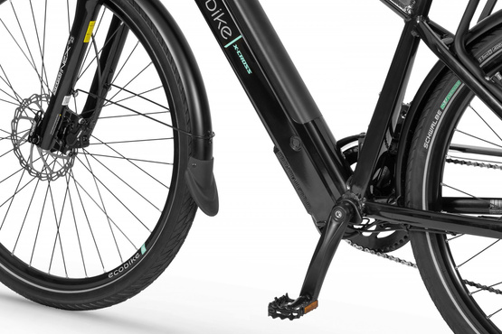 Ecobike rower elektryczny X-CROSS Men  21" Black 