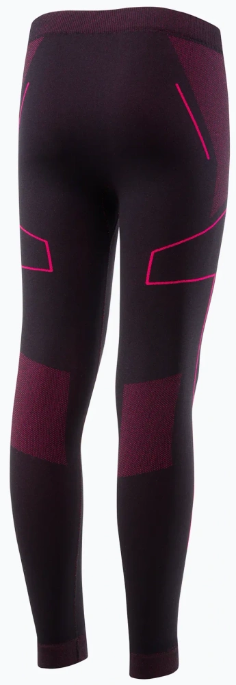 Spodnie dziecięce Thermo Junior Brubeck LE1354J czarno/fuksjowy 152/158