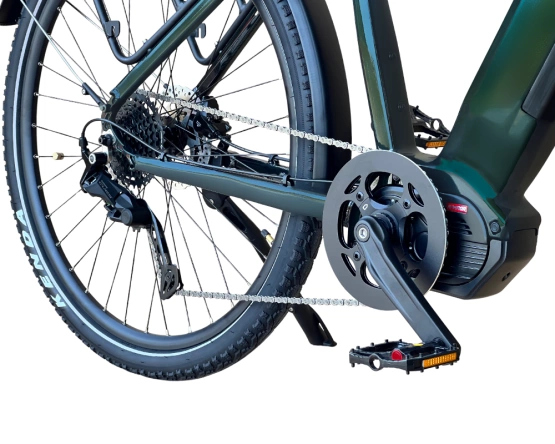 Barton M100 Men 28" 720 Wh 20" zielony rower elektryczny