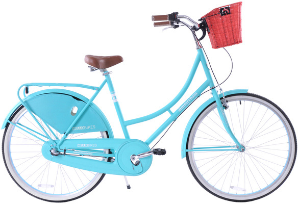 Rower miejski 28 Hello Bikes AMSTERDAM 3S turkusowy