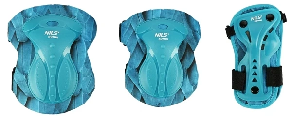 Zestaw ochraniaczy Nils Extreme H727 zielone rozm. S