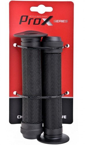 Chwyty ProX GP-75H czarne 150mm BMX, kołnierz