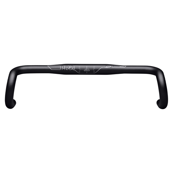 Kierownica PRO LT alu czarna 10dr flare/46cm/31,8mm