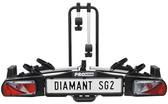 Bagażnik rowerowy na hak PROUSER Diamant SG2 na dwa rowery