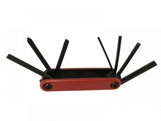  ZESTAW KLUCZE IMBUSOWE  HEX 7 szt. KL-9804