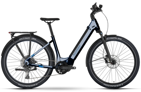 Raymon Tourray 720 Wave L granatowy rower elektryczny Yamaha