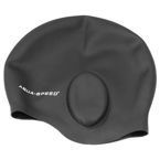 Czepek silikonowy AQUA-SPEED EAR CAP czarny