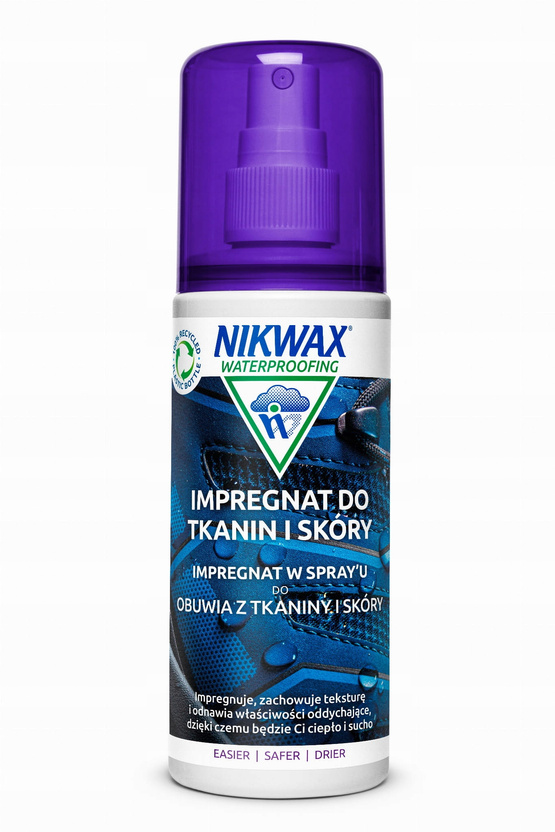 NIKWAX środek do impregacji tkaniny i skóry spray