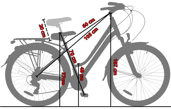 Rower trekkingowy 28 Fuzlu Escape 1.0  Lady (18") biały/czarny/czarny połysk  