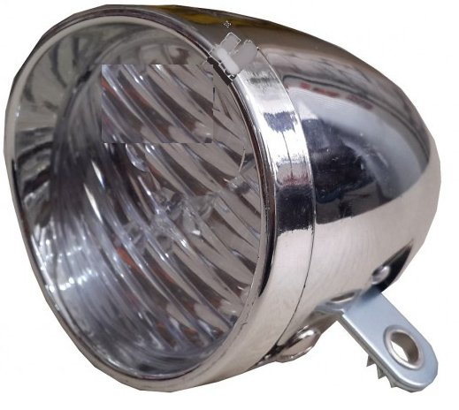 LAMPA  JY-179 przód chrom (bez baterii)