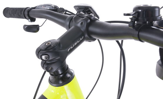 Rower górski Fuzlu OXYGEN 26” Limonkowo-czarny połysk