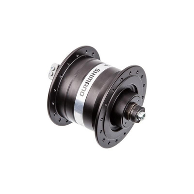 Piasta przednia z prądnicą SHIMANO DH2N35DL czar 2,4W, 36 otw, karton