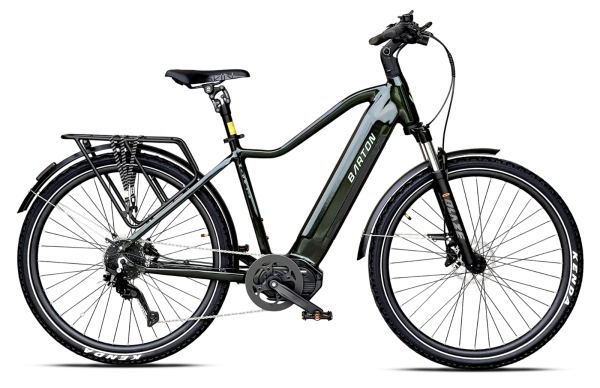 Barton M100 Men 28" 720 Wh 18" zielony rower elektryczny 