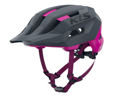 Kask rowerowy KLS SHARP pink L/XL (58-61cm)