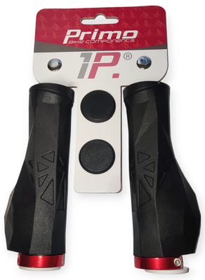 Chwyty rowerowe 1P ERGO  TPR 135mm czarne HR0047