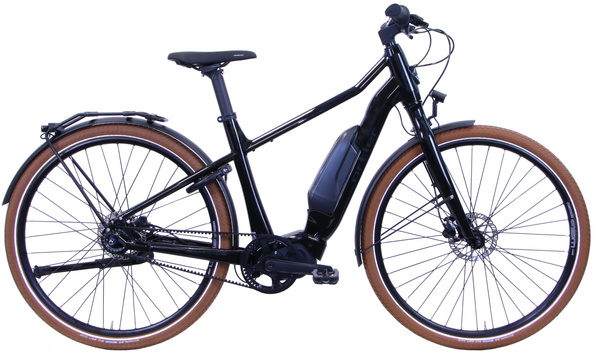 Rower Elektryczny 28" Ortler e-Speeder 48 cm Gloss Black Shimano Steps pasek Gates