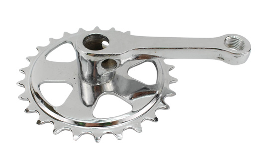 Korba 1-rzędowa stalowa srebrna CP 26Tx89mm BMX 12"